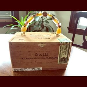 Unique Handbag - Wood Cigar Box Purse!